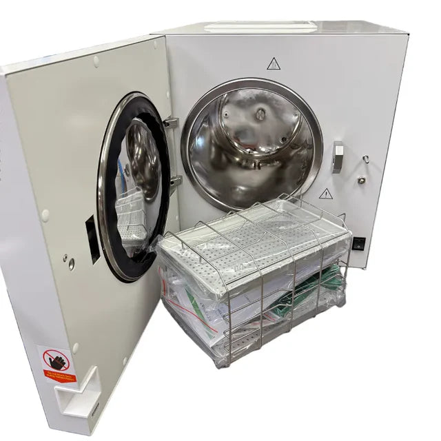 Hatmed 18 Litre Essential Dry Vacuum Autoclave B & S Class with USB - P1 Q51B HAMP18SB